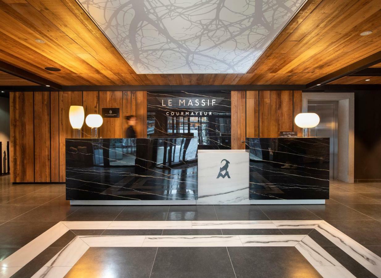 Le Massif Hotel & Lodge Courmayeur The Leading Hotels Of The World Exterior foto